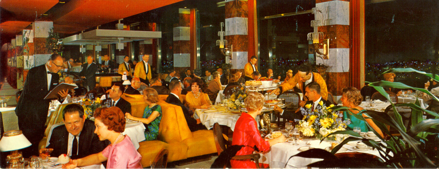 Dining in the 60's